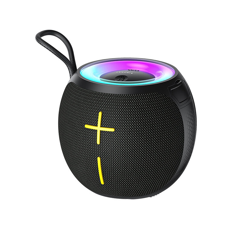 Awei KA19 Portable Speaker bluetooth 5.3 Speaker 66mm Horn 360° Stereo Surround Sound RGB Light Outdoors Wireless Speaker