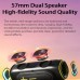 Awei KA5 20W bluetooth 5.3 Speaker Portable Speaker Dual 57mm Drivers Dual Diaphragm 360° Surround Sound RGB Light TWS Wireless Speaker