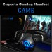 Bakeey A6 7.1 Surrounding Hifi Sound Gaming Headset LED Headphones with Microphone for Computer Phones