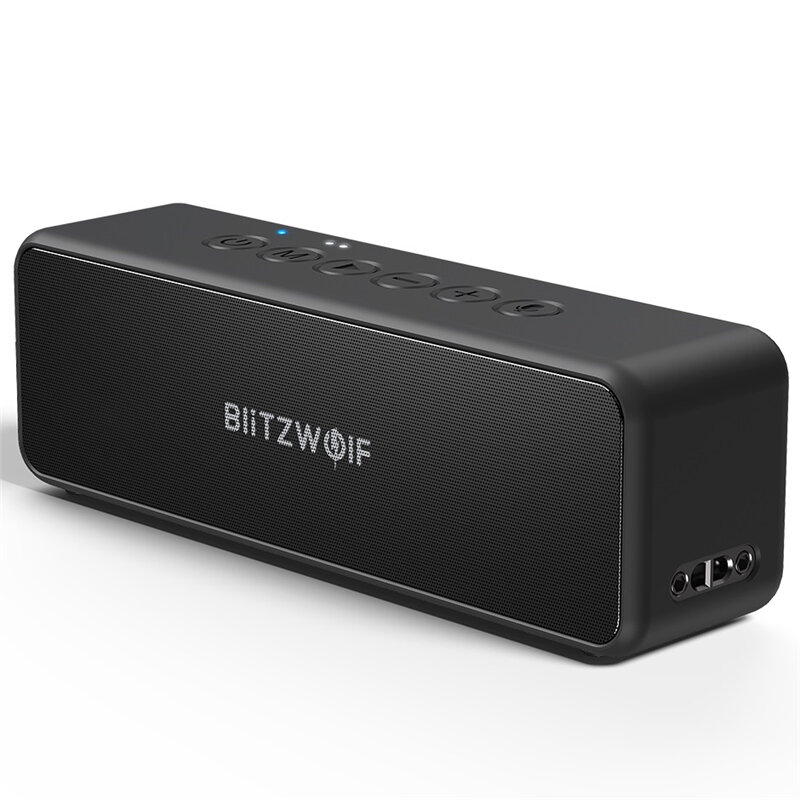 BlitzWolf® BW-WA4 30W Wireless Speaker Portable bluetooth Speaker Double Drivers Bass TWS Stereo IPX6 Waterproof TF Card AUX Outdoors Speaker