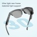 F06 Wireless bluetooth 5.3 Solar Glasses Earphone HiFi Stereo UV Protection Ultraviolet-proof 30g Intelligent Solar Glasses with Mic