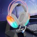 HOCO W109 Wired Headphone 50mm Speaker Coloful Light Effect Gaming Headset with External Microphone