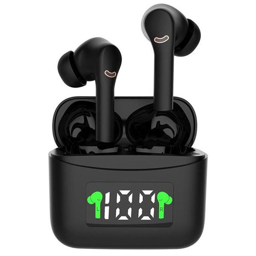 J5 Pro TWS Earphone bluetooth V5.2 13mm Dymanic HiFi Stereo 500mAh LED Battery Display ENC Noise Cancelling HD Calls IPX5 Waterproof Smart Touch Voice Control Sports Earbuds