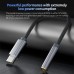 KZ AM01 Type-C to 3.5mm Audio Adapter 32bit/384kHz Hi-Fi DAC IC Amplifier Dual Chip Earphone Audio Cable