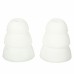 Large 2pcs Three Layer Silicone In-Ear Earphone Covers Cap Replacement Earbud Bud Tips Earbuds Eartips Earplug Ear Pads