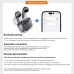 Lenovo Lecoo EW303 TWS bluetooth 5.3 Earphone Touch Control Semi-in-ear Sports Earphone with Mic