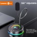 Lenovo Lecoo MC01 Wired Microphone Colorful Light Effect 360 ° Flexible Microphone for Tablet PC Computer