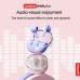 Lenovo Thinkplus X22 TWS bluetooth 5.3 Earphone Stereo Deep Bass AAC Low Gaming Latency Semi-in-ear Sports Headphones with Mic