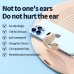 M10 TWS bluetooth 5.3 Earphone HiFi Stereo 360° Flexible IPX5 Waterproof Digital Display Clip-on Sports Headphone