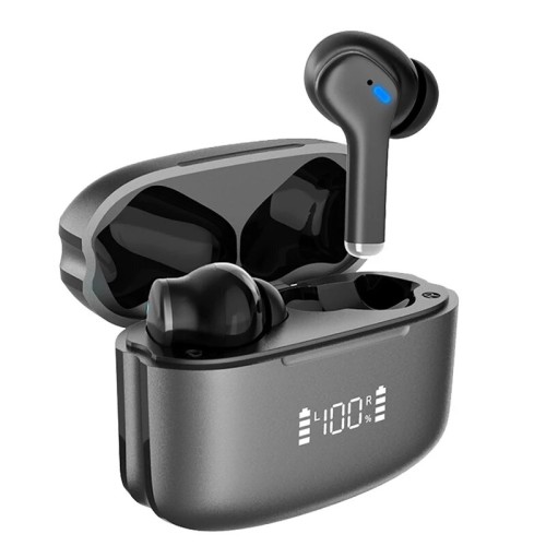 M48 TWS Wireless Earbuds Bluetooth Earphone ANC LED Display Hi-Fi Stereo Headset with Mic Touch Waterproof Sports Earbuds