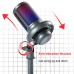 ME6S USB Condenser with RGB Light Metal Microphone Professional Recording Streaming Desktop Podcast Microphone for PC Computer Laptop