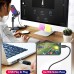 ME6S USB Condenser with RGB Light Metal Microphone Professional Recording Streaming Desktop Podcast Microphone for PC Computer Laptop