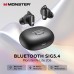 Monster N-Lite 206 TWS Earbuds Wireless bluetooth SIG5.4 Earphone HiFi Lossless Sound AI Smart Noise Cancelling 20H Playback IPX5 Waterproof In-ear Sports Headphones