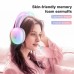 ONIKUMA X25 Gaming Headset USB 3.5mm Wired Headphone RGB Colorful Light 50mm Driver Unit 3D Stereo HD Flexible Microphone Wired Headphones