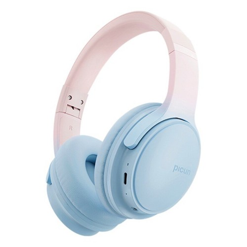 Picun Queen Headset bluetooth V5.3 Headphone 40h Long Battery Life Low Latency Smart Touch HD Calls Over-ear Headset Gifts