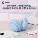 Picun Queen Headset bluetooth V5.3 Headphone 40h Long Battery Life Low Latency Smart Touch HD Calls Over-ear Headset Gifts