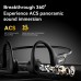 Picun T1 Bone Conduction Earbuds bluetooth Earphone 360° Panoramic Sound Low Latency IPX7 Waterproof Sports Headphones with Mic