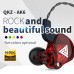 QKZ AK6 3.5mm Wired Earphone Panoramic Stereo Strong Bass Heaset Hi-Res Audio In-ear Headphone