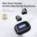 Sanag S2Pro Smart Screen Headset Wireless bluetooth Earphone Hi-Res Audio DT6.0 Denoise Noise Cancelling 45H Playback Earphone Locator Earclips Sports Headphones