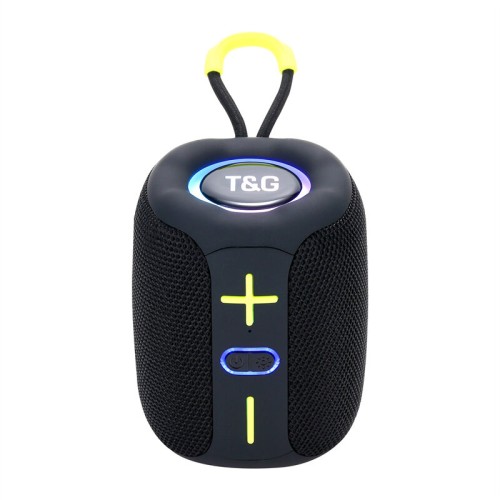 TG658 Portable bluetooth Speaker 360° Surround Stereo Deep Bass RGB Light TWS Support AUX TF Card USB Playback Outdoors Wireless Subwoofer