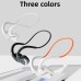 True Bone Conduction Earphone bluetooth 5.3 360° Panoramic Surround Stereo 360° Flexible Magnetic Charging IPX4 Waterproof 28g Sport Earhooks Earphone