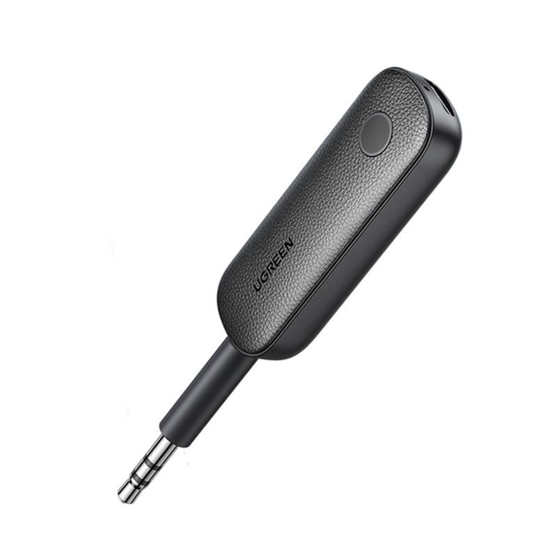 Ugreen 2-in-1 bluetooth Adapter Transmitter Receiver Long Battery Life 3.5mm Audio Wireless Adapter for Earphones TV Car Audio