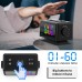 AGSIVO RGB Digital Alarm Clock FM Radio Dual Alarm Clock with Snooze / Dynamic RGB Display / 12/24H / Date / External USB Charging For Home & Office