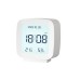Digital Alarm Clock 12/24H Electronic Alarm Clock Voice-activated Backlight Temperature Humidity Nightlight Table Clocks with Snooze Function