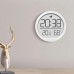 Electronic Hygrometer Alarm Clock Folding Bracket LED Display Temperature Wall Desk Clock For Living Room Kitchen Home Decor