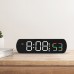Multi-function LED Alarm Clock With Temperature Jumping Seconds Display Count Up and Count Down Bedside Clock 12/24H LED Alarm Clock