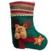 Unisex Cotton Jacquard Santa Claus Snowman Elk Winter Socks