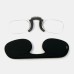 Unisex Presbyopic Glasses PC Frameless Lenses Nose Grip Lightweight Portable Keychain Presbyopic Glasses