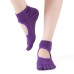 Women's Pure Cotton Breathable Sweat Absorbing Anti-Motor Yoga Socks Backless Open Toe Yoga Socks