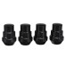 4Pcs M12 x 1.5 Wheel Locks Locking Nuts Tapered Seat Inc Key For Ford Focus Fiest