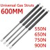 600mm Universal Car Gas Struts Spring 550N 650N 750N 900N Trunk Tailgate Bonnet Hood