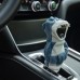 Car Gear Shift Cover Mini Hoodie Shift Knob Cover Sports Shirt Shark Pattern Design for Car Gear Shift Knob Shifter Interior Decorated