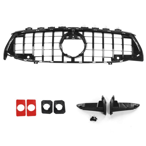 GT R Style Front Grille Grill for Mercedes W118 CLA CLA200 CLA250 CLA45 AMG 2020