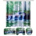 1/3/4Pcs Shower Curtain Bath Mat Toilet Lid Bath Carpet Bath Rugs Carpet