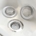 2PCS Stainless Steel Sink Drain Strainer Basket Large Wide Rim 4.5" Diameter For Kitchen Bathroom