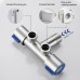 Handheld Bidet Sprayer Set Stainless 304 Steel Spray Gun Shower Handheld Toilet Bidet Faucet Sprayer Shower Nozzle Self-cleaning