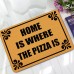 Honana BM-171 Words Decor Bathroom Doormat Rubber Anti-Slip Shower Toilet Mats Bathroom Floor Rug