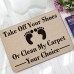 Honana BM-171 Words Decor Bathroom Doormat Rubber Anti-Slip Shower Toilet Mats Bathroom Floor Rug