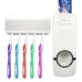 Honana BX-421 Wall Mounted Automatic Toothpaste Dispenser With Five Toothbrush Holder Set Bathroom