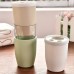 Honana Couple Transparent Cover Toothbrush Toothpaste Holder Organizer Travel Home Washing Storage Cup