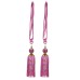 Tassel Curtain Tiebacks Fringe Curtain Tie Backs Room Decor Light Polyester Bead