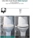 Toilet Bidet Attachment Ultra-Slim Toilet Seat Double Nozzle Spiral Adjustable Water Pressure Non-Electric Ass Sprayer With Hose