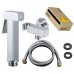 Wall Mounted Square T-Type Brass Handheld Bidet Spray Shower Head Bidet Sprayer Copper Toliet Spray Set