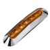 10PCS 12V 24V 6 LED Side Marker Lights Lamp Amber for Truck Trailer Caravan Lorry Van