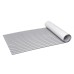 300x90x0.6cm Gray EVA Boat Flooring Faux Teak Decking Sheet Pad