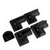 5pcs Solar Panel Corner Bracket Roof ABS Drill-Free Mounting for Caravan RV Yacht